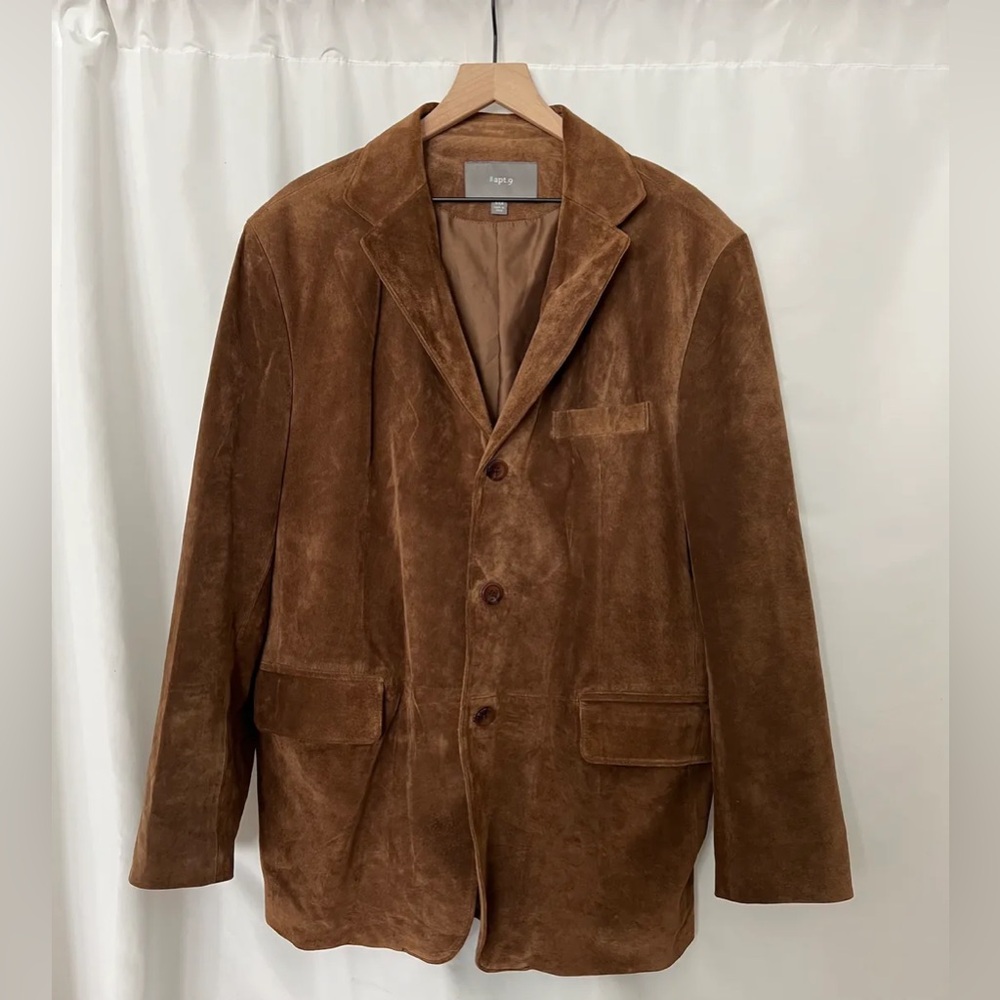 Brown Suede Blazer sz XL